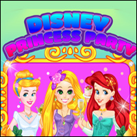 Disney Princesses Party Game - Girls Games