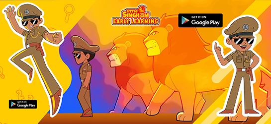 Little Singham Early Learning Game - Action Games
